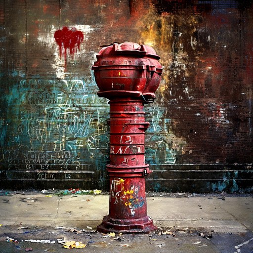 PixArt-alpha fire hydrant image quantized with Chameleon at W4A8